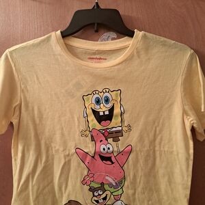 Nickelodeon Yellow SpongeBob and Friends Kids T-Shirt